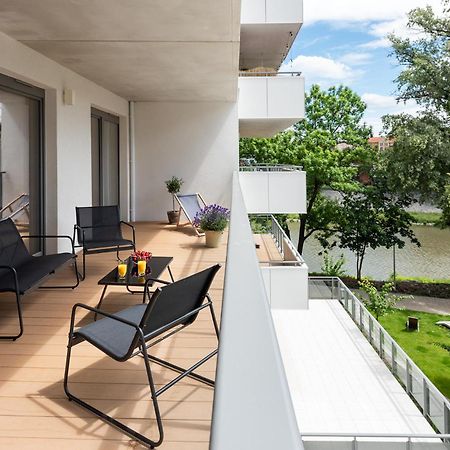 Apartamenty-Wroc River Point Wrocław Szoba fotó