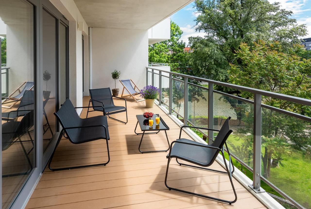 Apartamenty-Wroc River Point Wrocław Kültér fotó